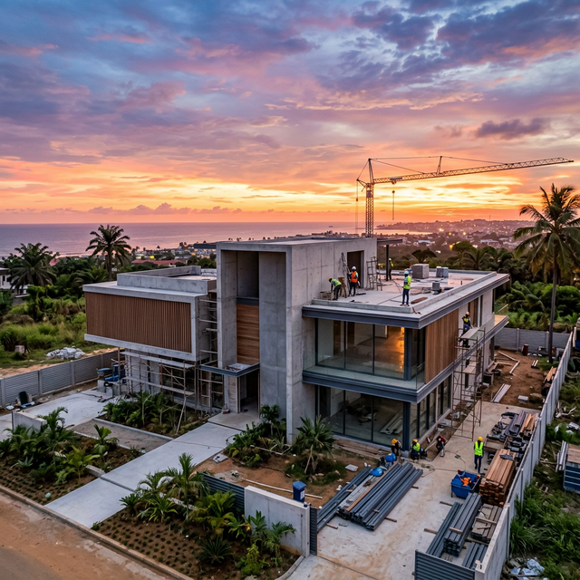 Construction de maisons